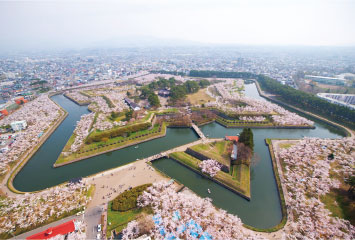 特別史跡五稜郭跡（五稜郭公園）